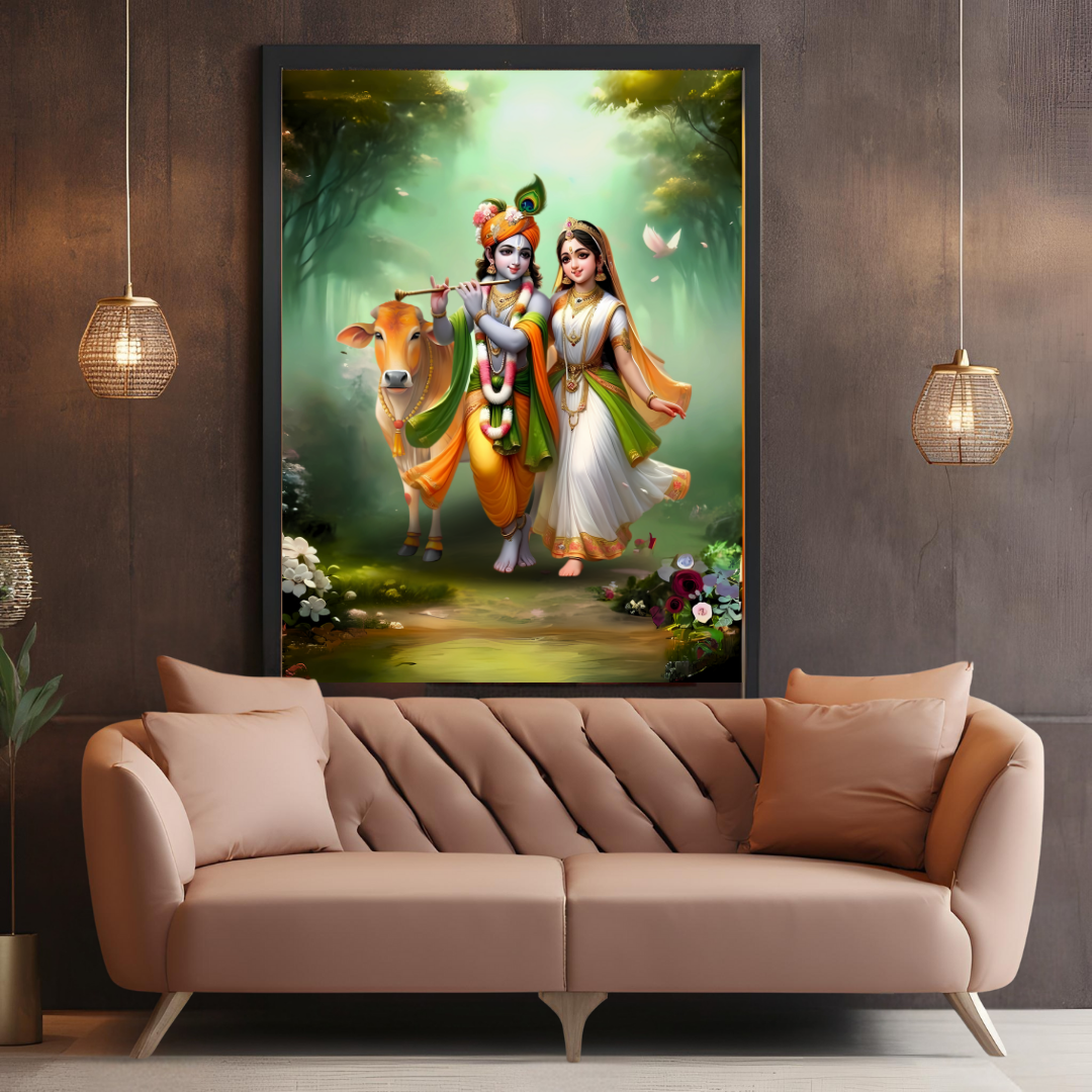Radha - Murli manohar : A Blissful Bond - Vastu Art