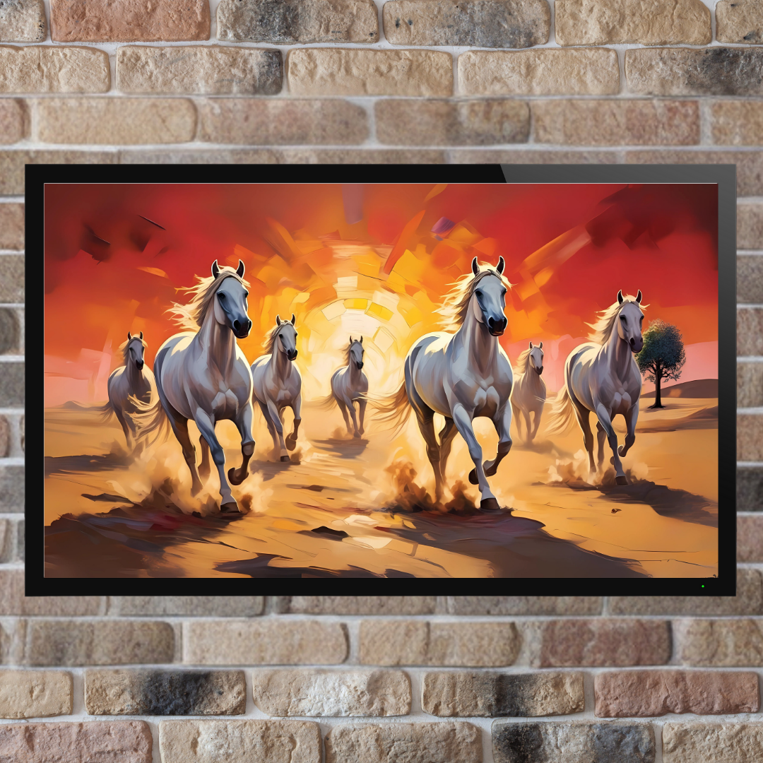Spark of Strength: The Seven Horses of Fire - Vastu Shastra