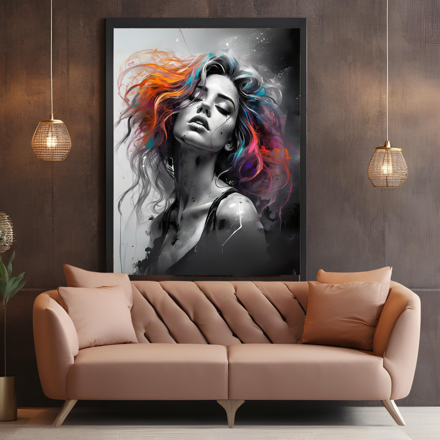 Soulful Expressions - Woman Portrait Art
