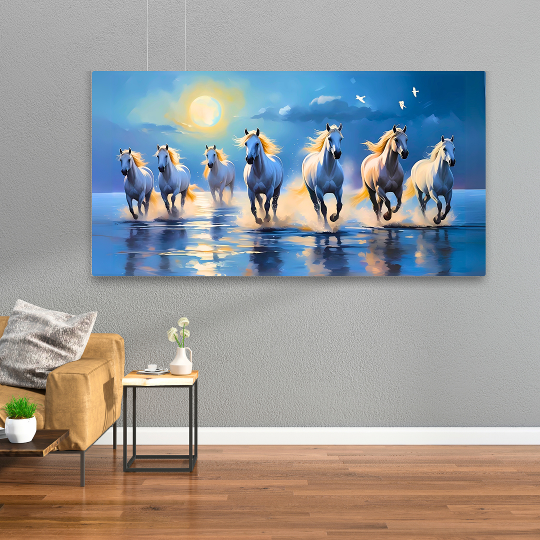 Fluid Strength: The Seven Horses of Water - Vastu Shastra