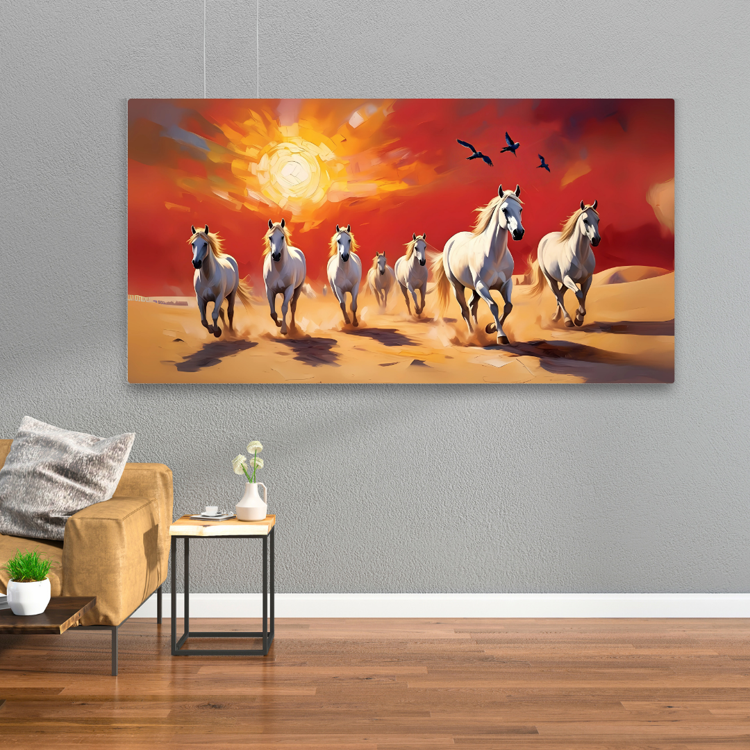 Pyro Gallop: Seven Horses Inspired by Vastu Shastra