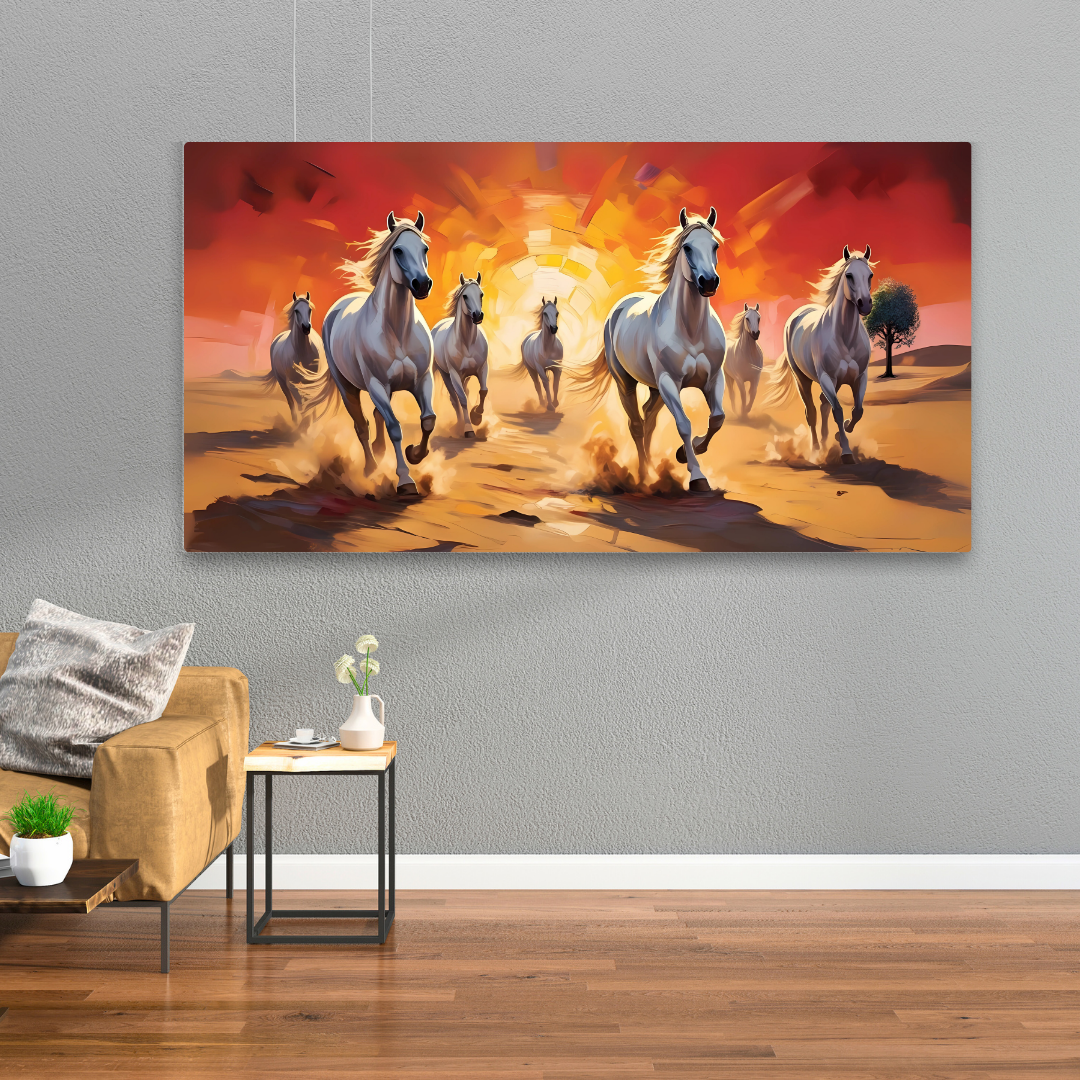 Spark of Strength: The Seven Horses of Fire - Vastu Shastra