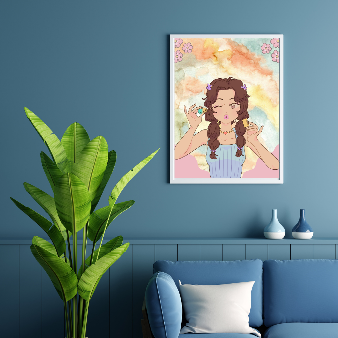 Glowing Goddess - Women Centric Art