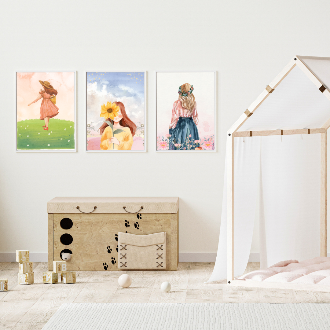 Queen's Corner: A frame fit for a queen - Set of 3