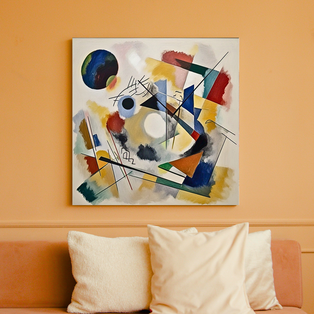 Geometric Oasis - Abstract Art