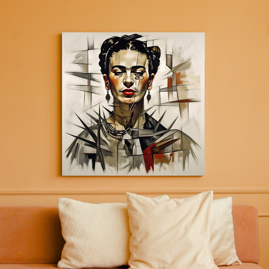 Fractured Harmony (Insp. by The Broken Column) -  Abstract Art