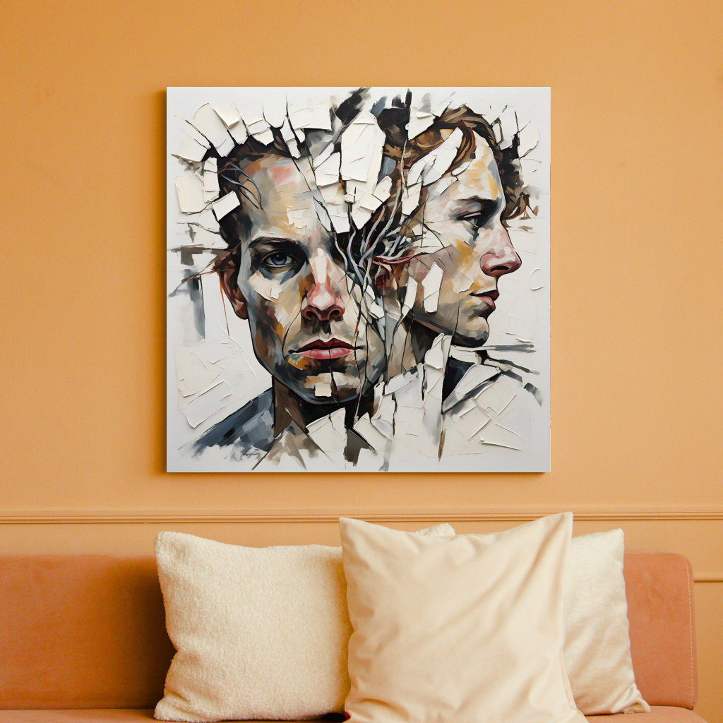 Column of Sorrow (Insp. by The Broken Column) - Abstract Art