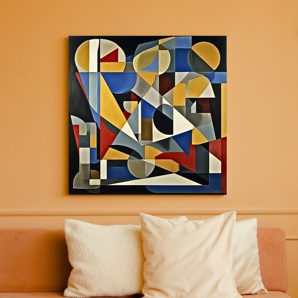 Kaleidoscope of Emotions: An Expressive Abstract Art Composition