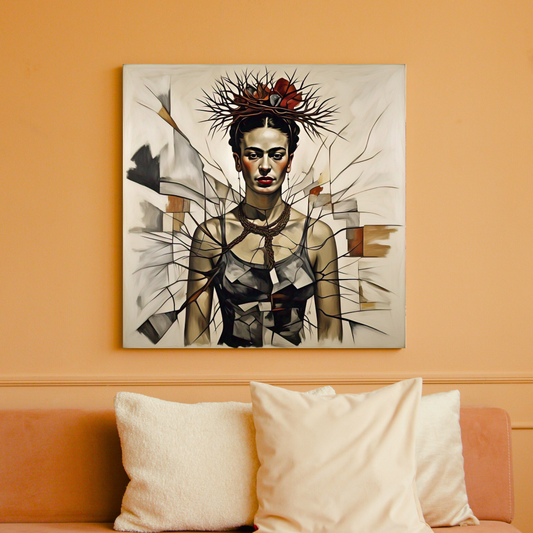 Spine of Resilience (Insp. by The Broken Column) -  Abstract Art