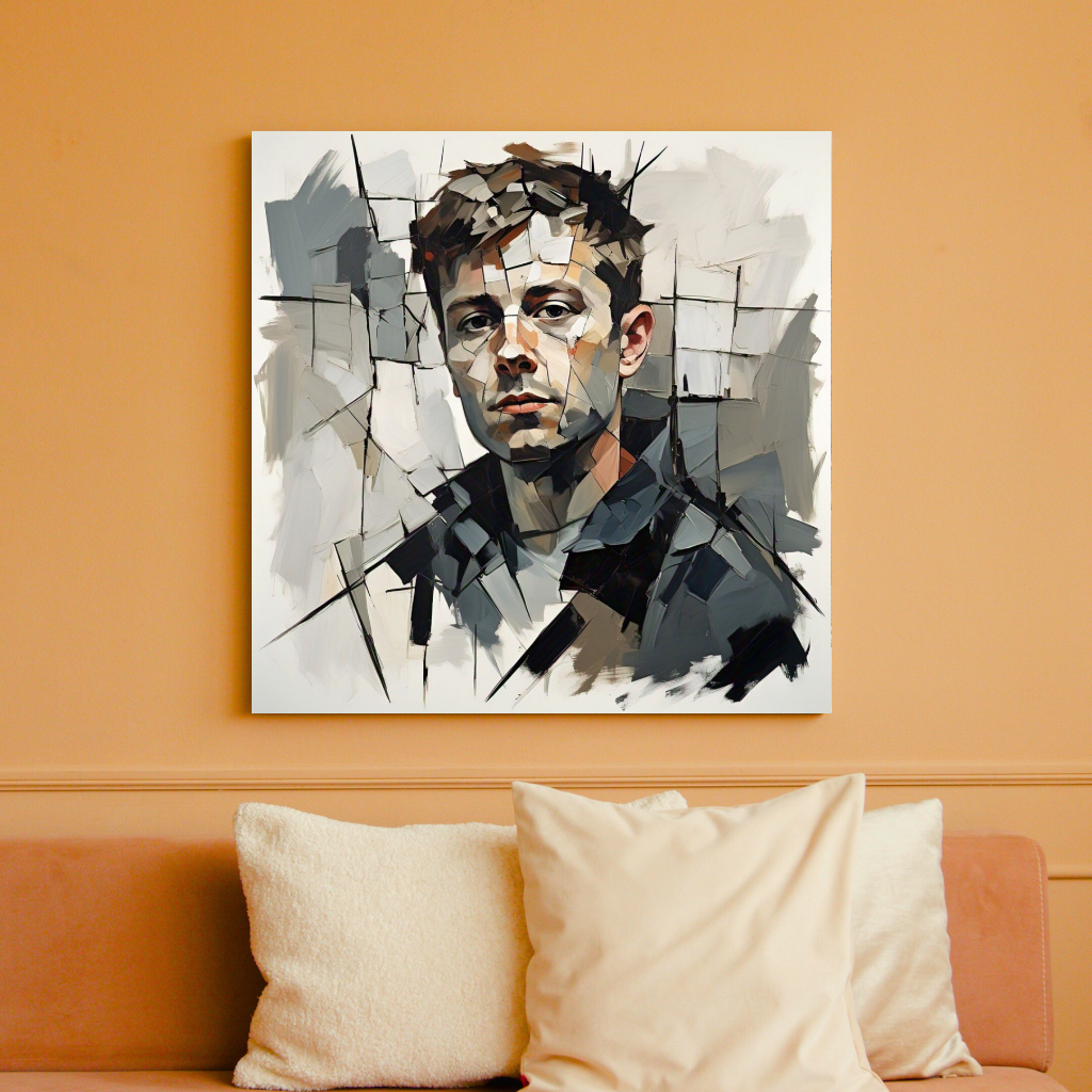 Shattered Axis (Insp. by The Broken Column) - Abstract Art