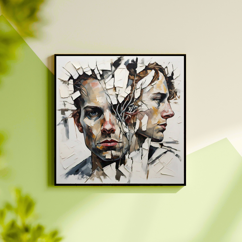 Column of Sorrow (Insp. by The Broken Column) - Abstract Art