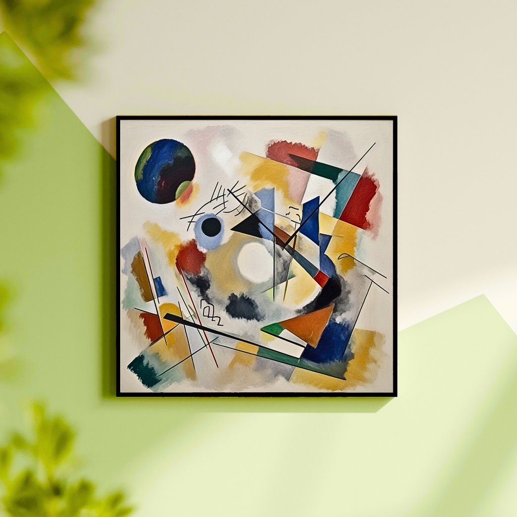 Geometric Oasis - Abstract Art