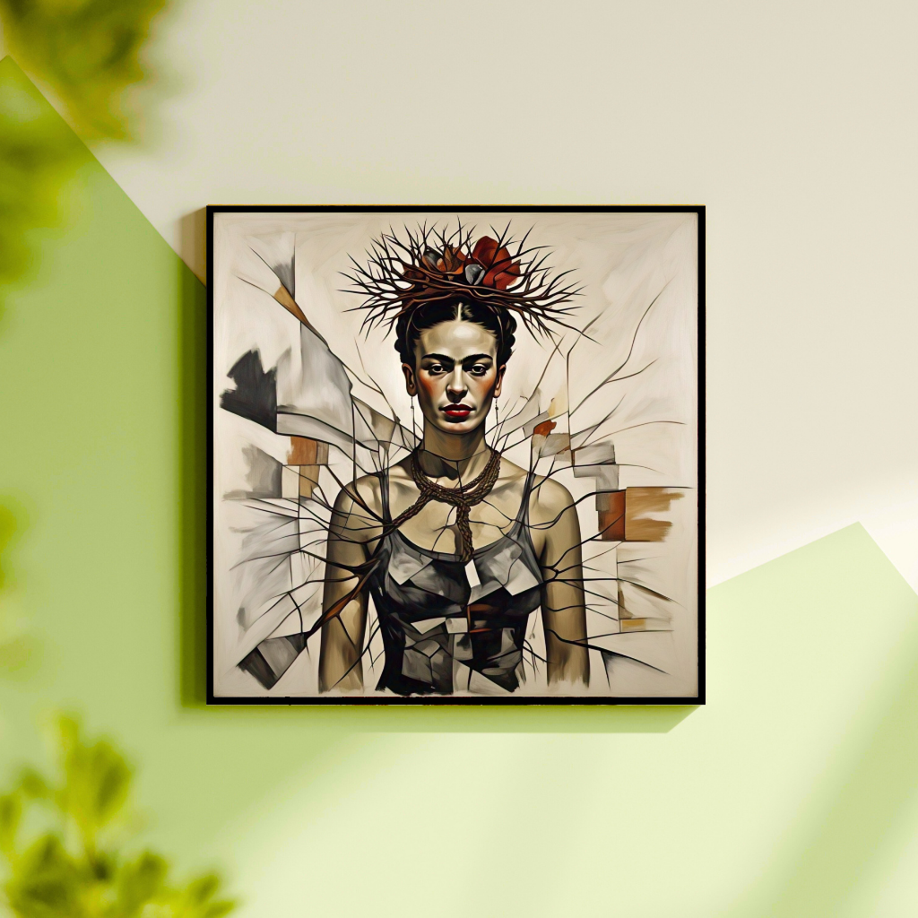 Spine of Resilience (Insp. by The Broken Column) - Abstract Art