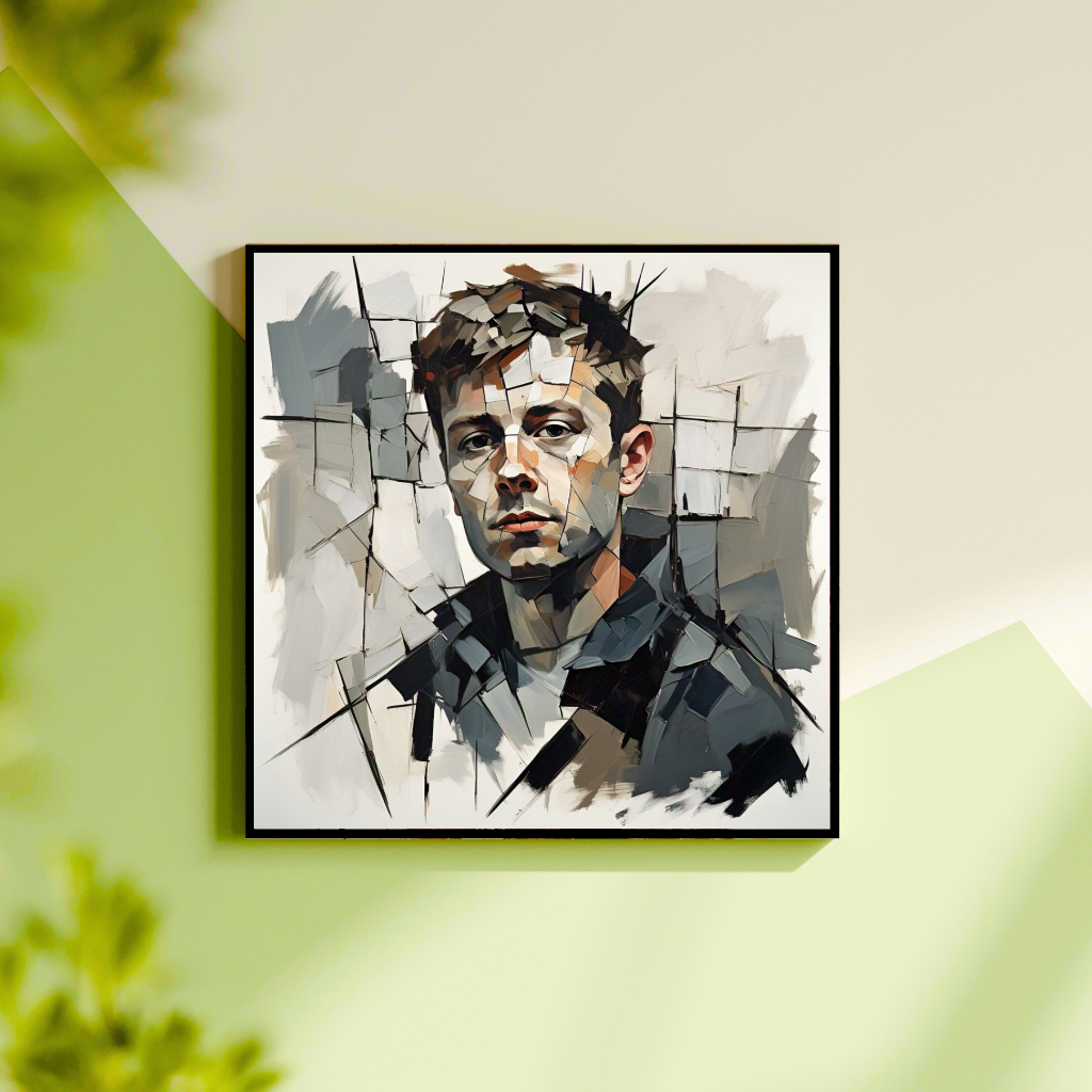 Shattered Axis (Insp. by The Broken Column) - Abstract Art
