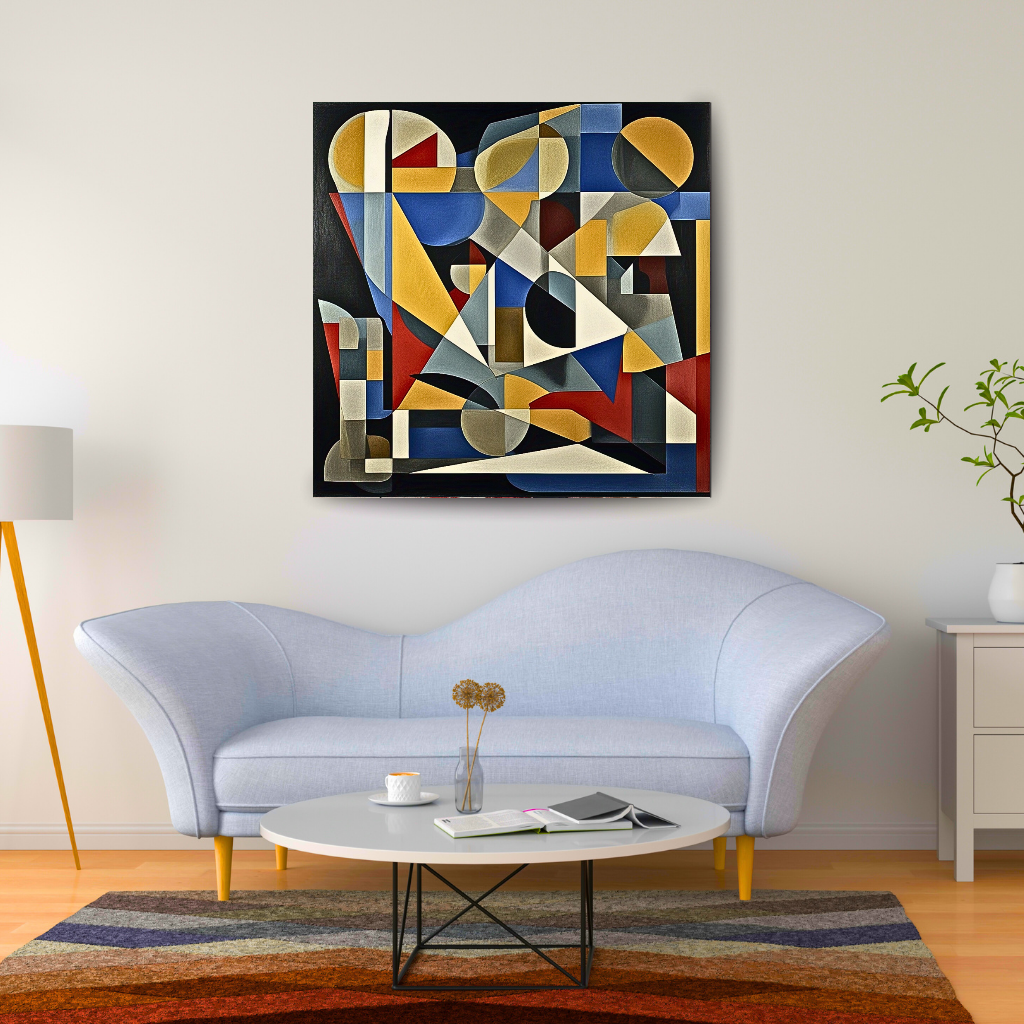 Kaleidoscope of Emotions: An Expressive Abstract Art Composition