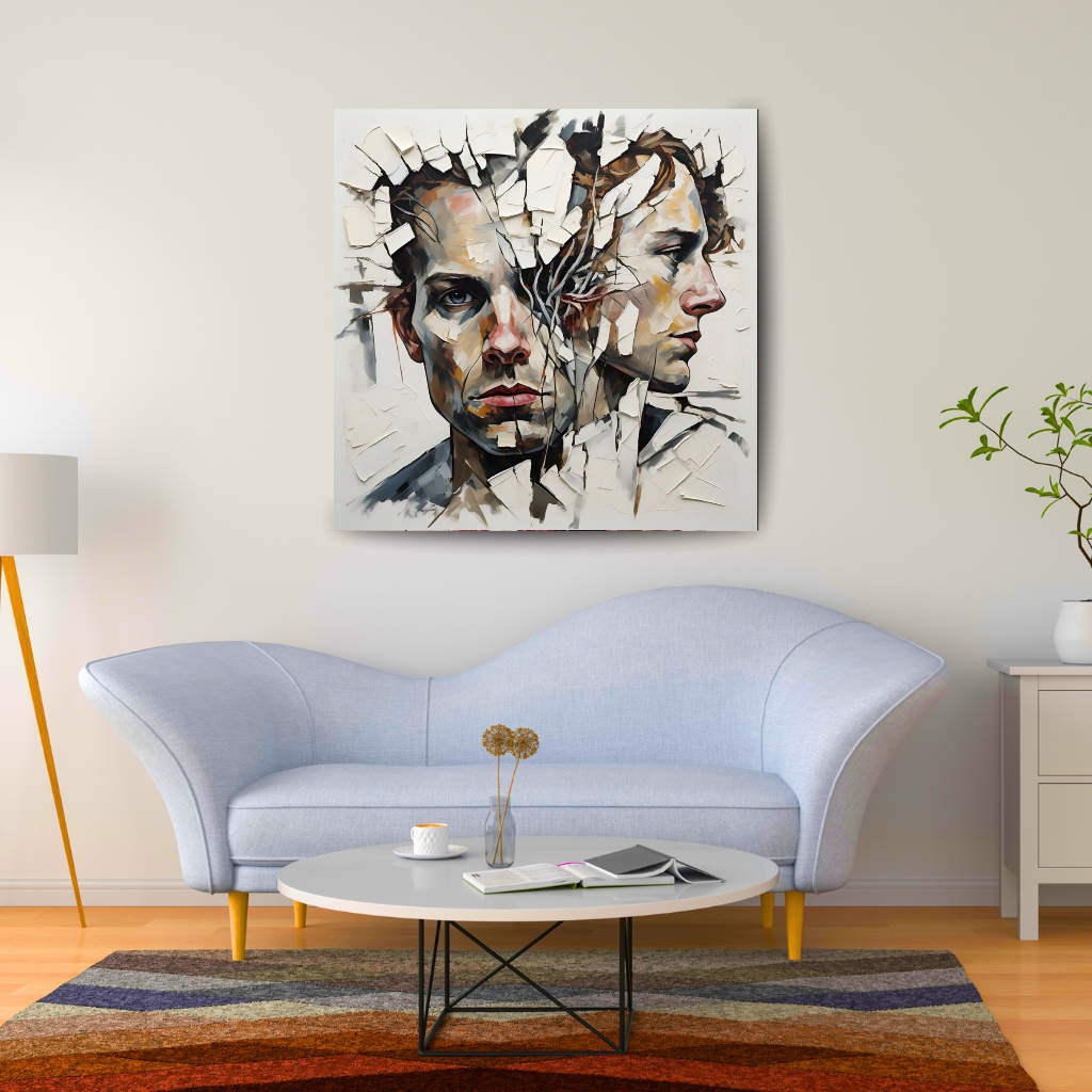 Column of Sorrow (Insp. by The Broken Column) - Abstract Art