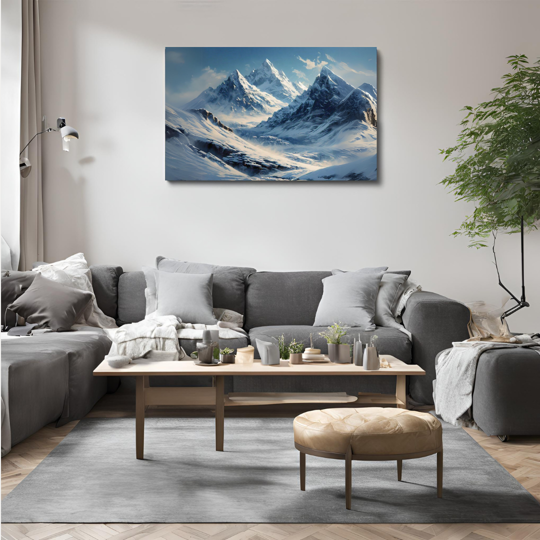 Snow Capped Mountain - Stability and Support - Vastu