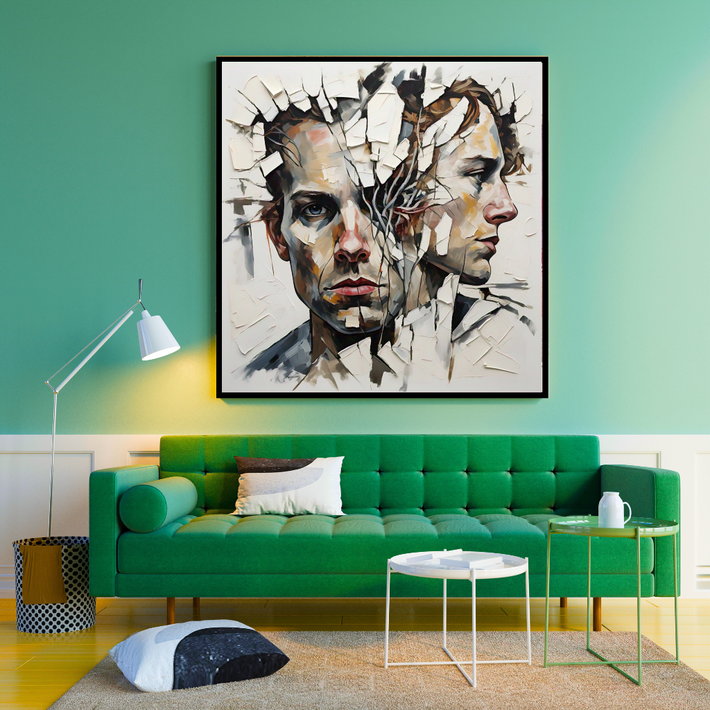 Column of Sorrow (Insp. by The Broken Column) - Abstract Art