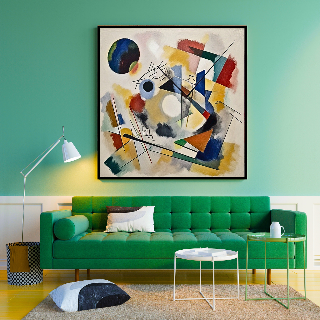 Geometric Oasis - Abstract Art