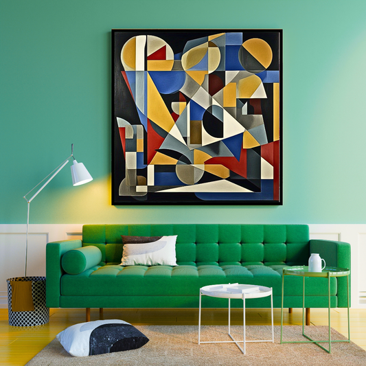 Kaleidoscope of Emotions: An Expressive Abstract Art Composition