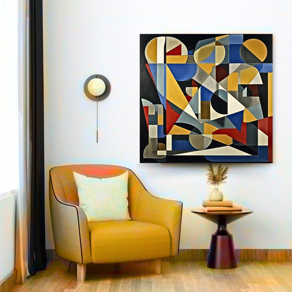 Kaleidoscope of Emotions: An Expressive Abstract Art Composition