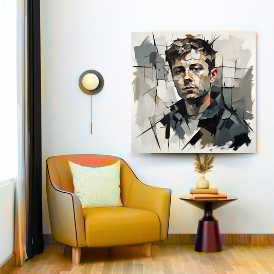 Shattered Axis (Insp. by The Broken Column) -  Abstract Art