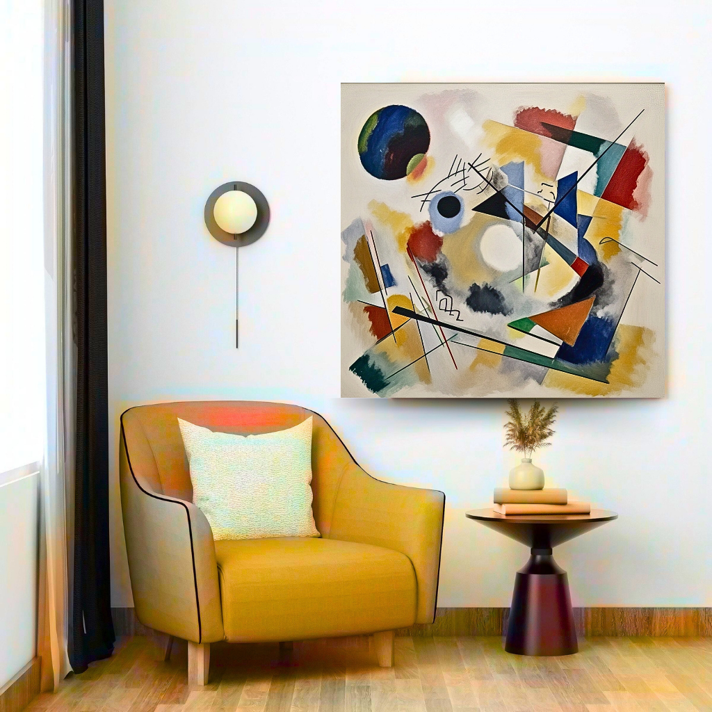 Geometric Oasis - Abstract Art