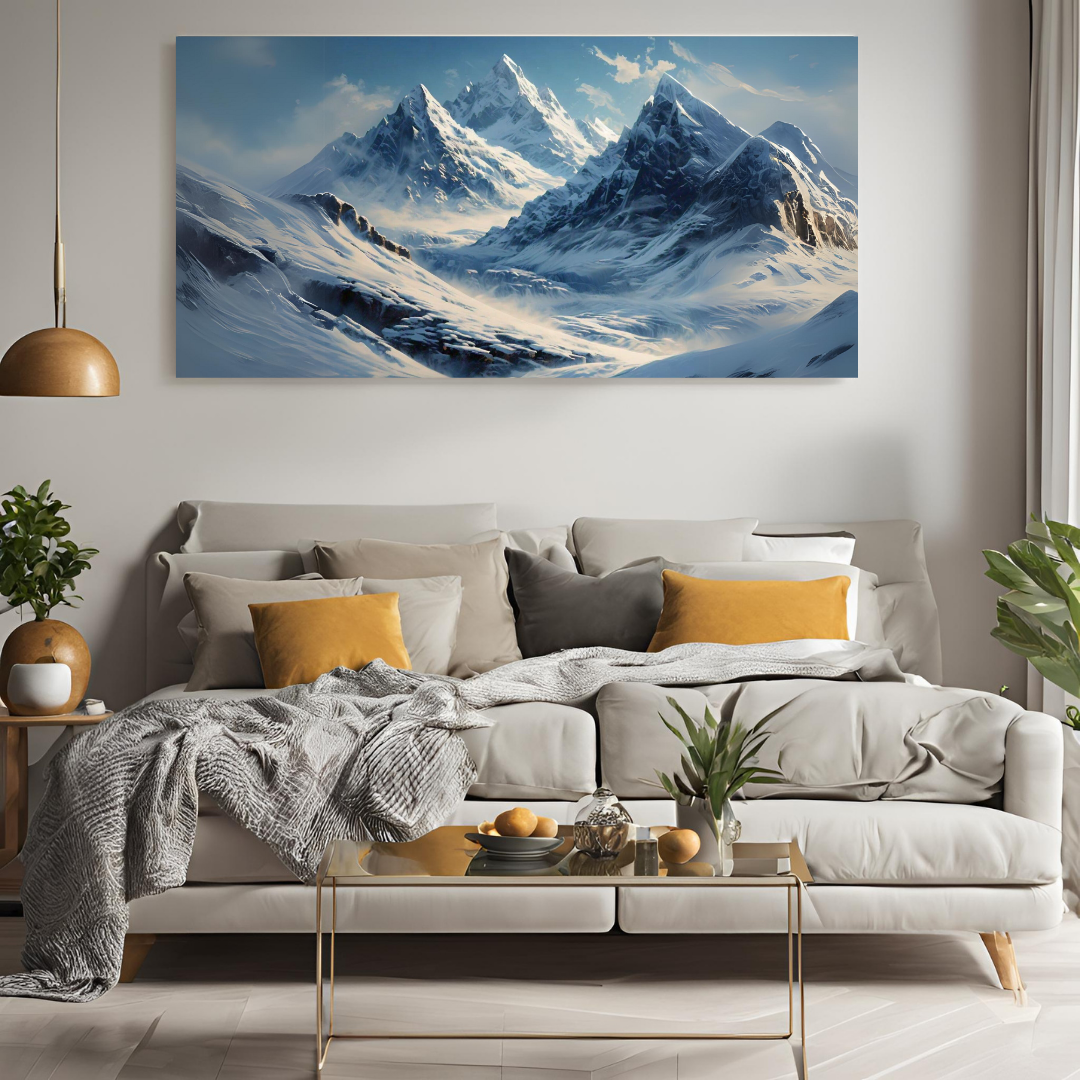 Snow Capped Mountain - Stability and Support - Vastu