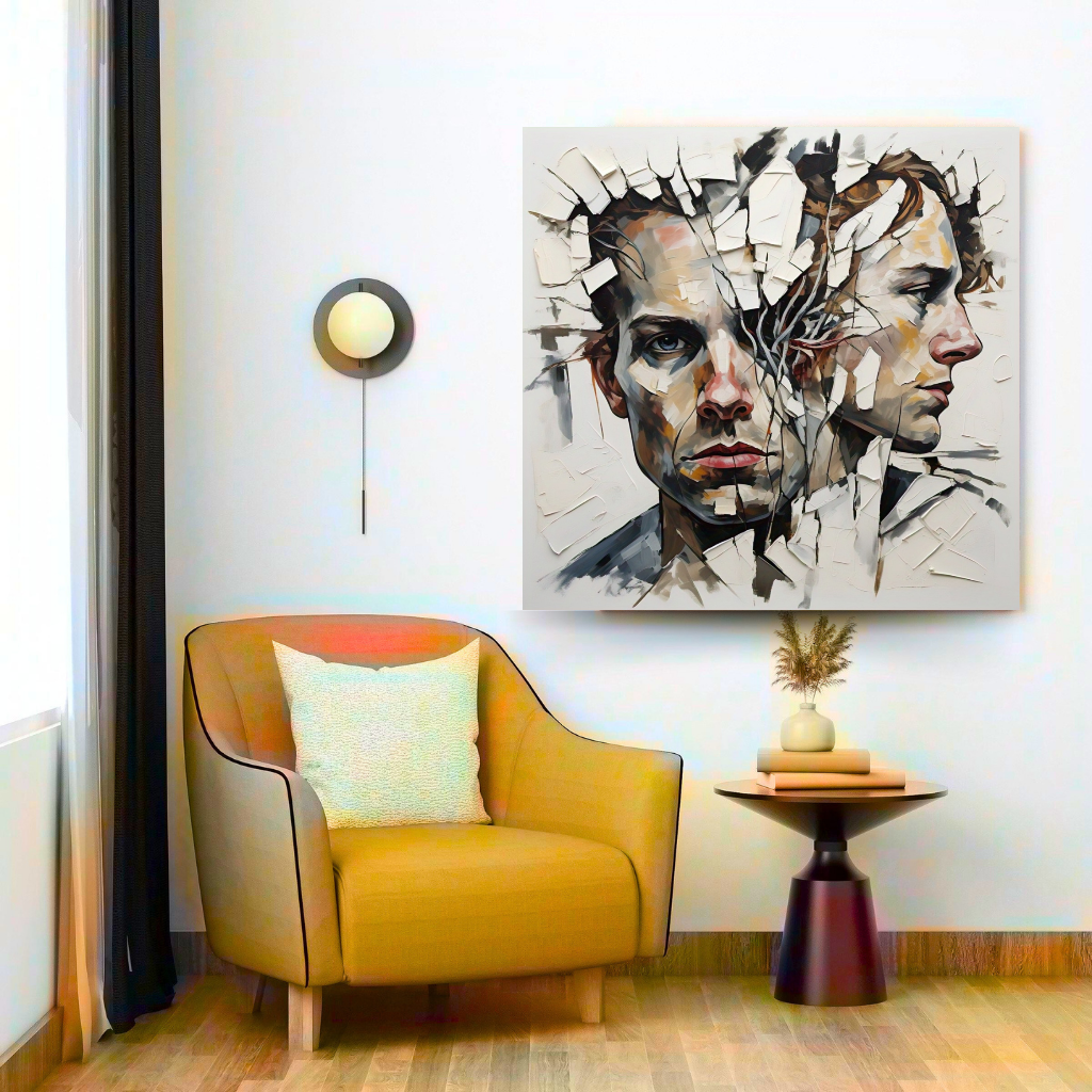 Column of Sorrow (Insp. by The Broken Column) - Abstract Art