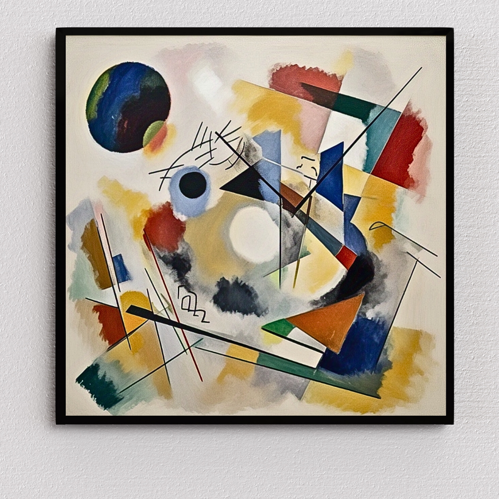 Geometric Oasis - Abstract Art