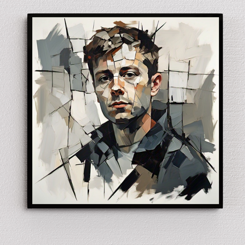 Shattered Axis (Insp. by The Broken Column) - Abstract Art