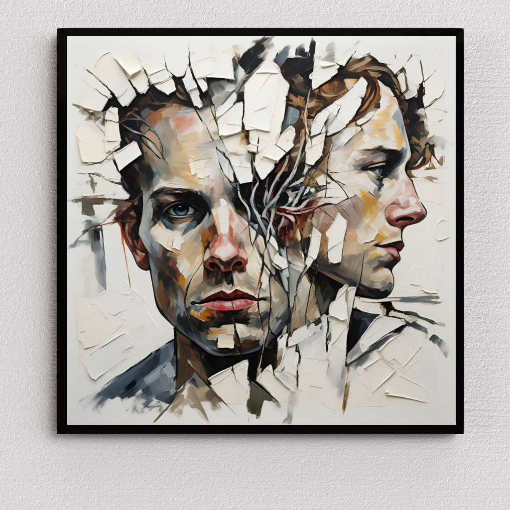 Column of Sorrow (Insp. by The Broken Column) - Abstract Art