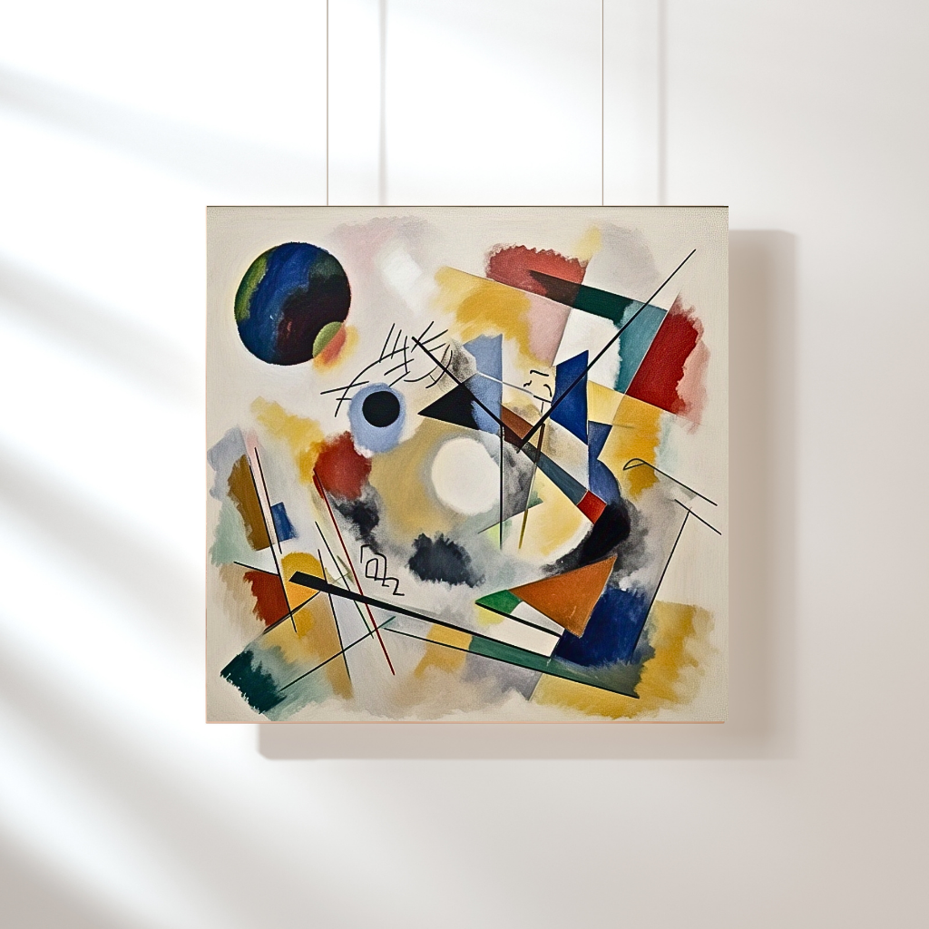 Geometric Oasis - Abstract Art