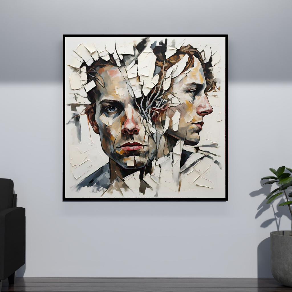 Column of Sorrow (Insp. by The Broken Column) - Abstract Art