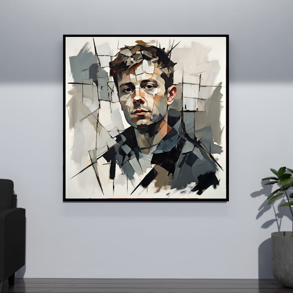 Shattered Axis (Insp. by The Broken Column) - Abstract Art