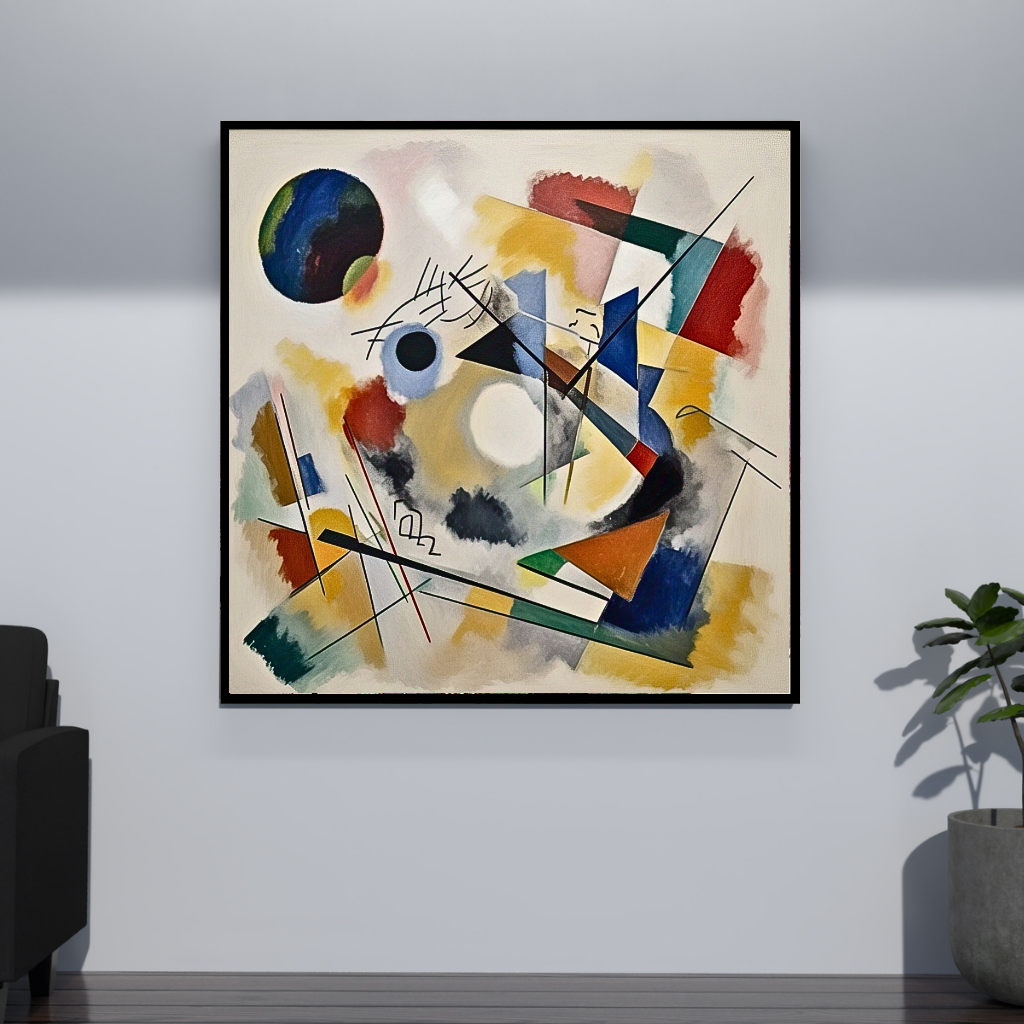 Geometric Oasis - Abstract Art
