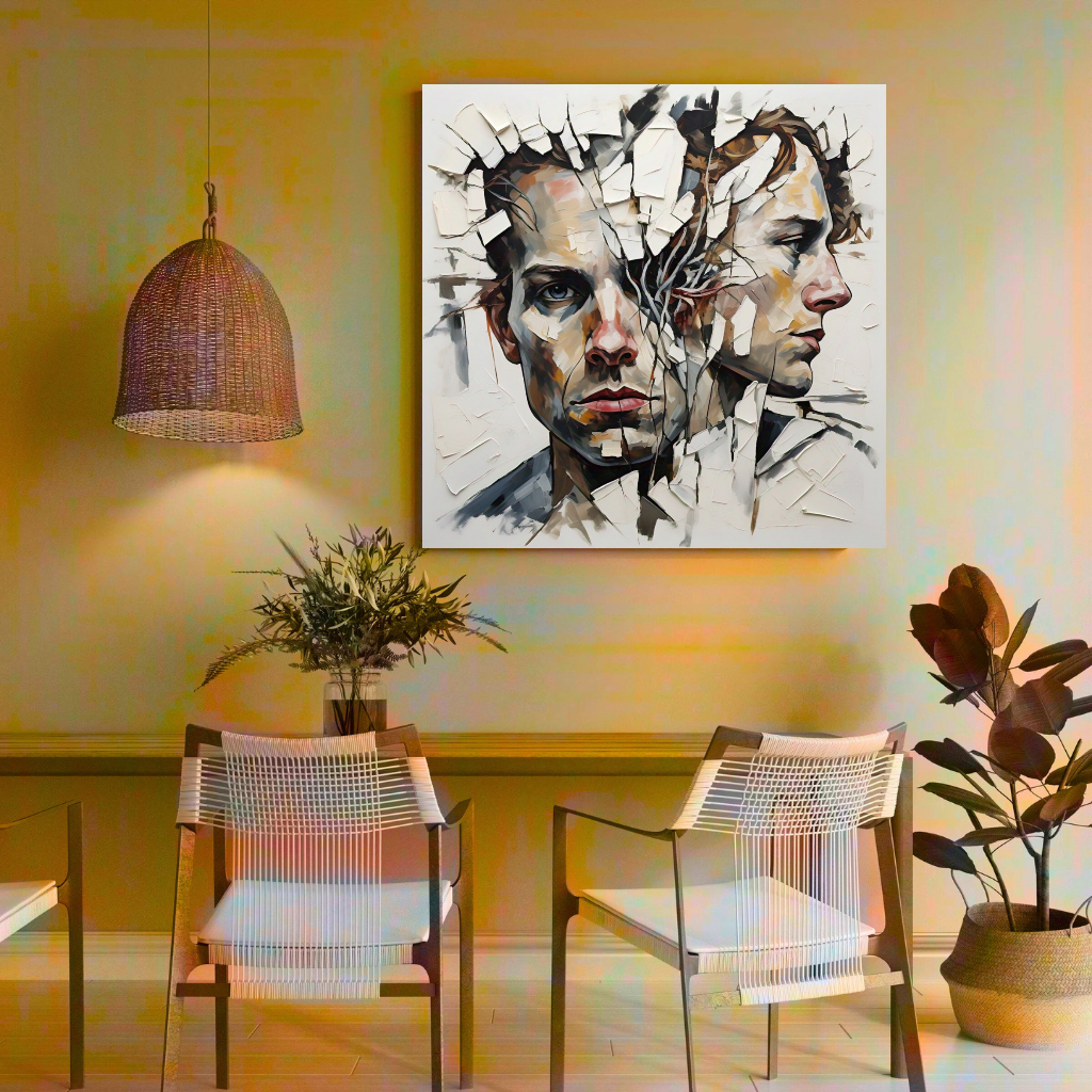Column of Sorrow (Insp. by The Broken Column) - Abstract Art