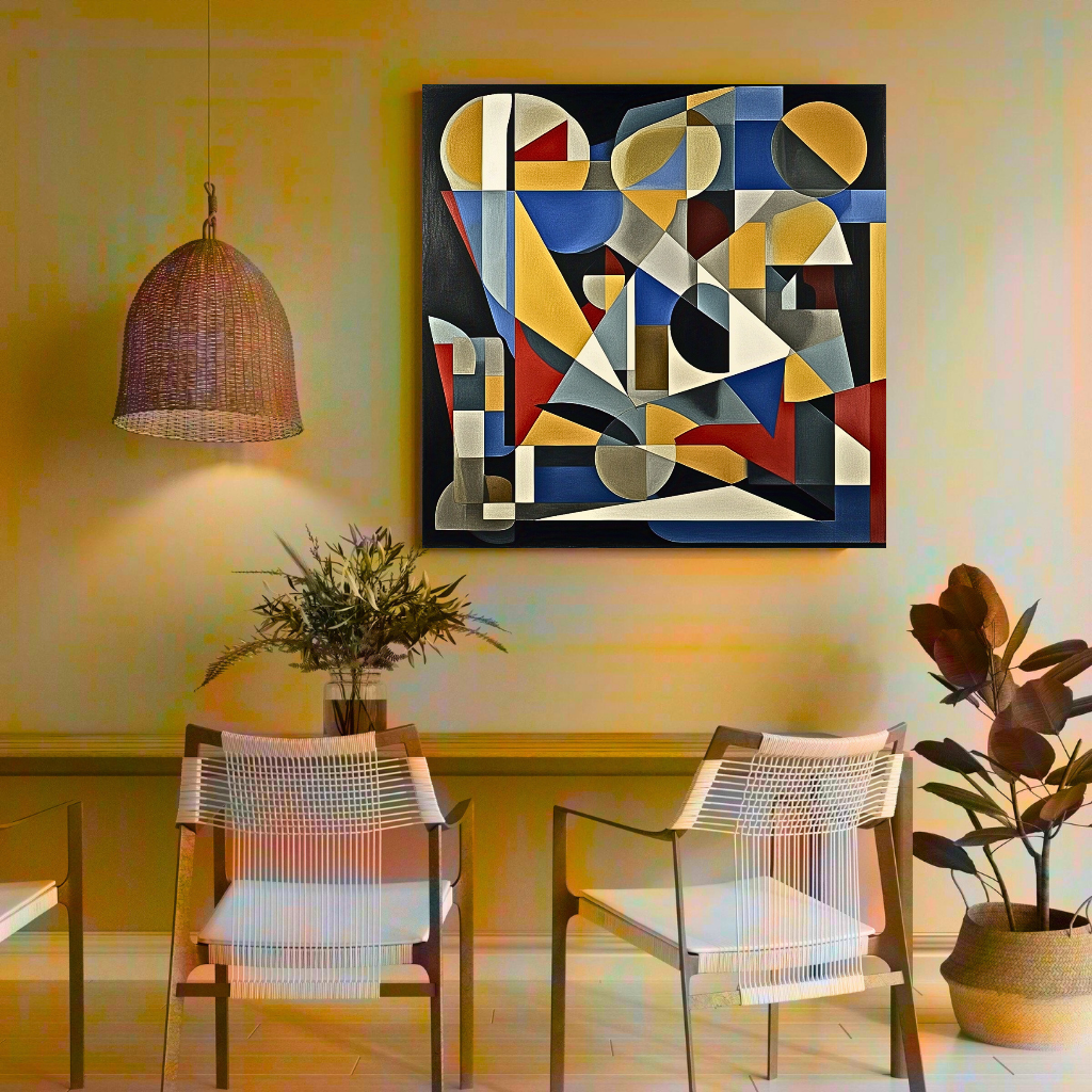 Kaleidoscope of Emotions: An Expressive Abstract Art Composition