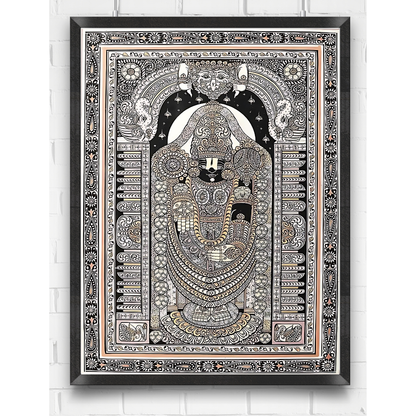 Tirupati Balaji: Divine Blessings - Deity Art