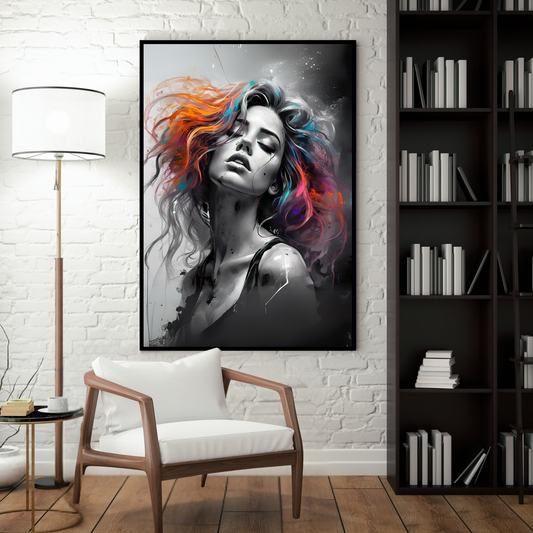 Soulful Expressions - Woman Portrait Art