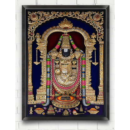 Tirupati Balaji: A Masterpiece of Tradition - Deity Art