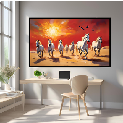 Pyro Gallop: Seven Horses Inspired by Vastu Shastra