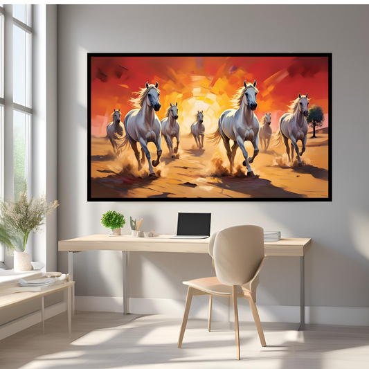 Spark of Strength: The Seven Horses of Fire - Vastu Shastra