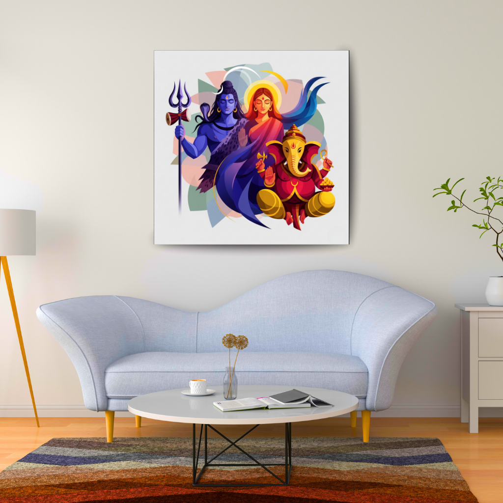 Shiv Pariwar | Cosmic Family | Diety Art