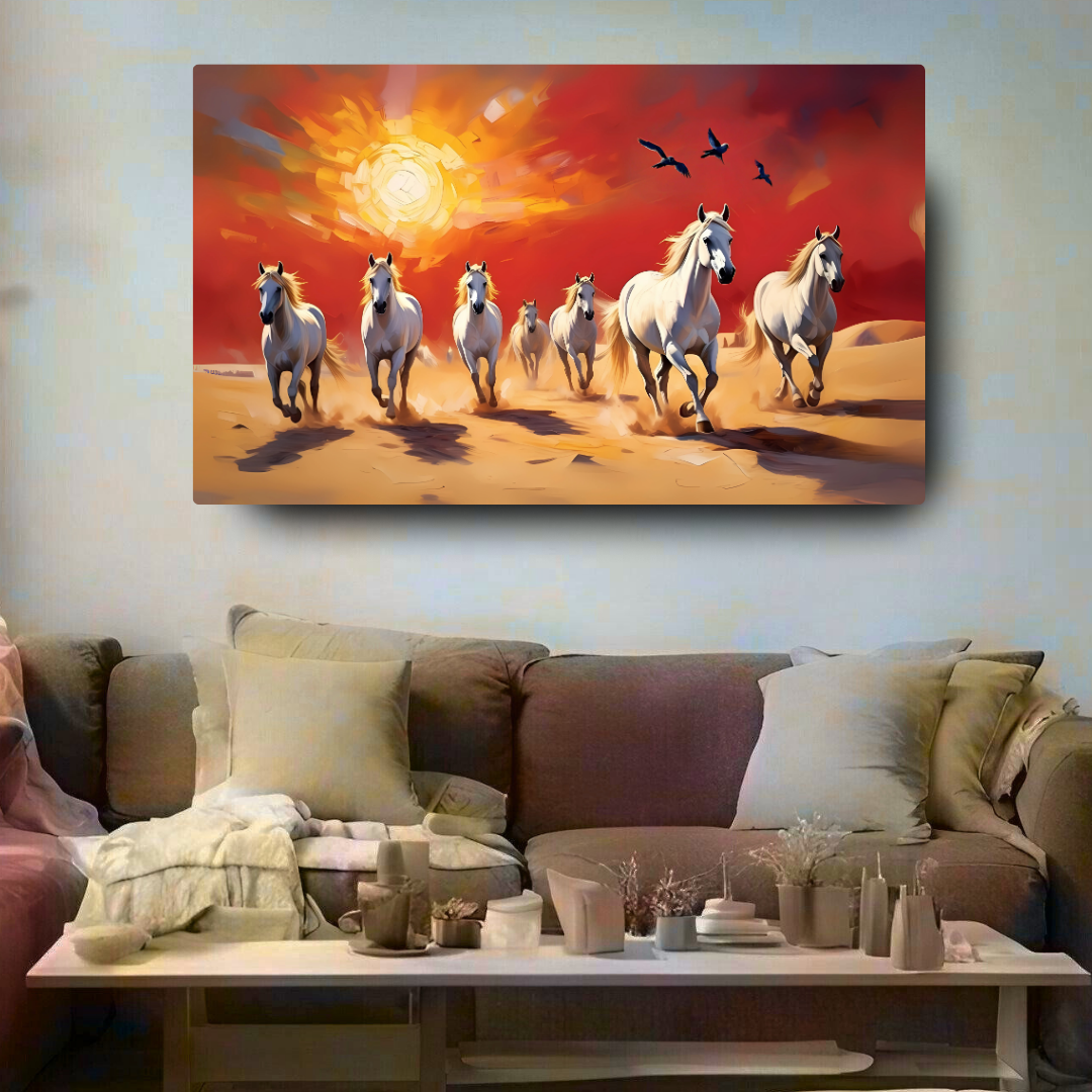 Pyro Gallop: Seven Horses Inspired by Vastu Shastra