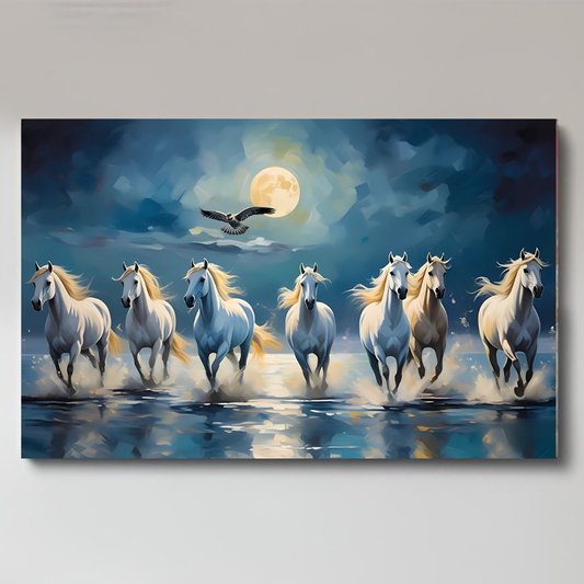 Oceanic Odyssey: Seven Horses Journey - Vastu Shastra