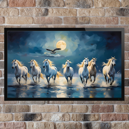 Oceanic Odyssey: Seven Horses Journey - Vastu Shastra