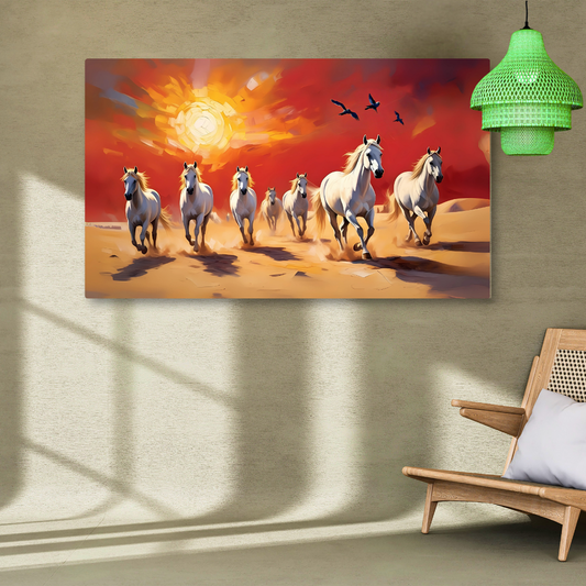 Pyro Gallop: Seven Horses Inspired by Vastu Shastra