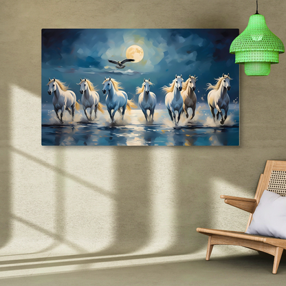 Oceanic Odyssey: Seven Horses Journey - Vastu Shastra