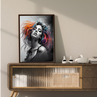 Soulful Expressions - Woman Portrait Art